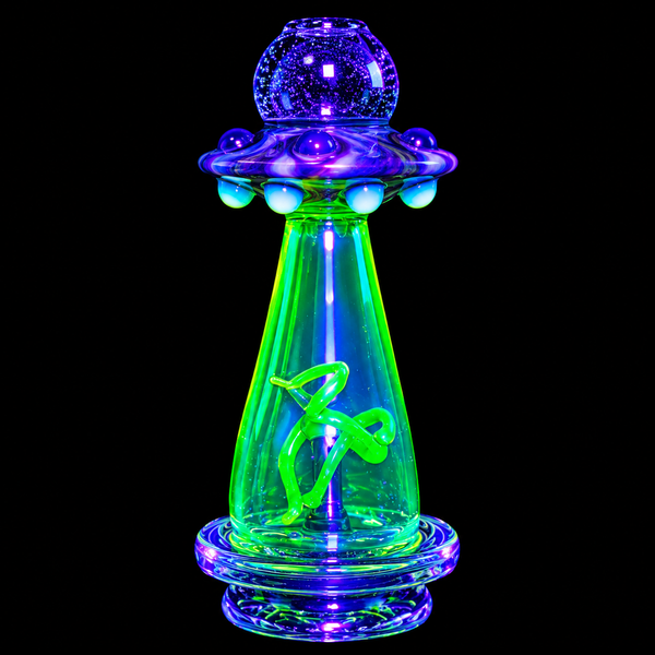 Eternal Flameworks - #2 Beam Up Dry Glass Attachment For Puffco Peak & Peak Pro