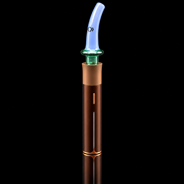 Kickback Glass - Side Straw Puffco Pivot Glass Mouthpiece