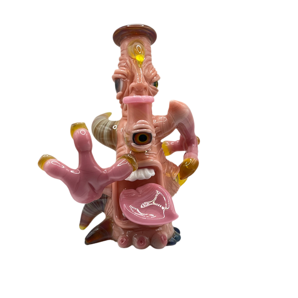 Salt Glass x Glasshole - RipFlask (Paramore Pink, Blush, & Yellow Elvis) (2022)
