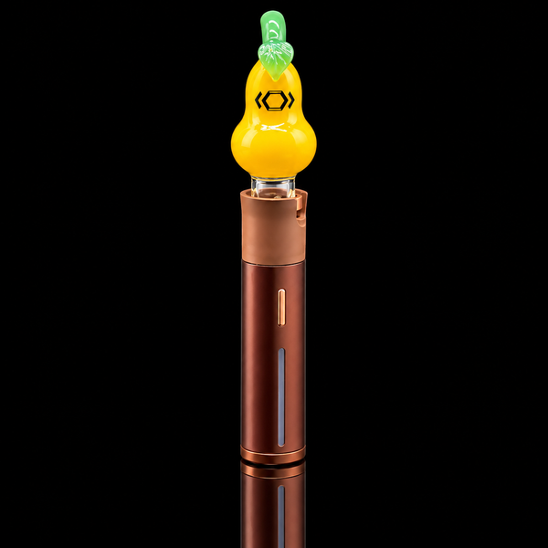 Kickback Glass - Pear Puffco Pivot Glass Mouthpiece