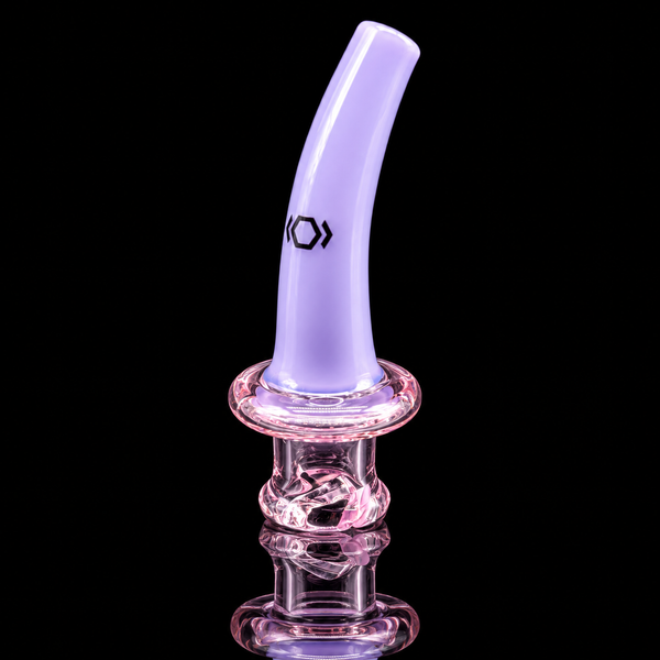 Kickback Glass - Side Straw Puffco Pivot Glass Mouthpiece