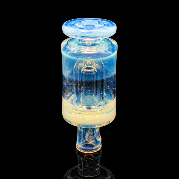 AJ Surf City Tubes - Colored Puffco Pivot Bubbler Glass Mouthpiece #1