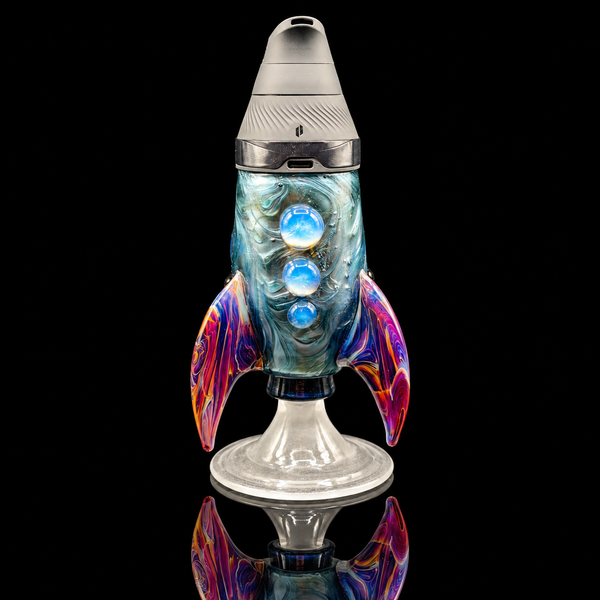 Eternal Flameworks - Rocket Takeoff Puffco Proxy Core Cup and Mouthpiece Set