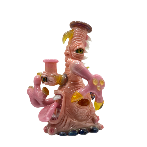 Salt Glass x Glasshole - RipFlask (Paramore Pink, Blush, & Yellow Elvis) (2022)