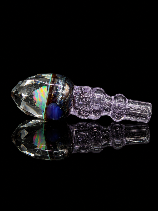 OBE Glass - Opal Faceted Puffco Peak Pro Joystick