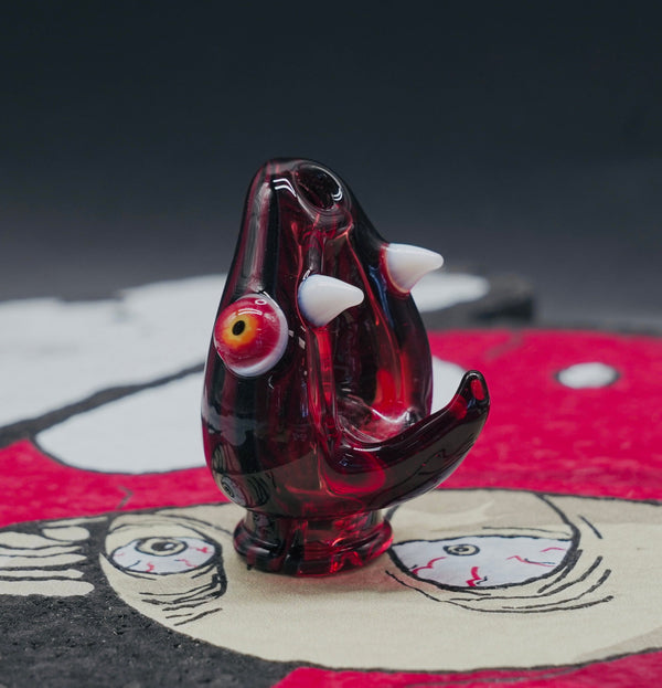 Niko Cray - Red Snake Head Pivot Mouthpiece