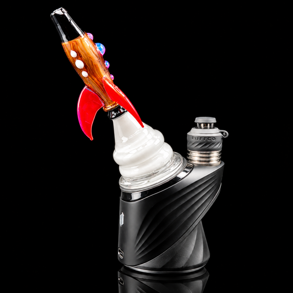 Eternal Flameworks - Rocket Takeoff Dry Glass Attachment For Puffco Peak & Peak Pro