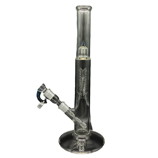 Sovereignty Glass - (Diffy Tube) w/ Removable 180 Gridded Down Stem