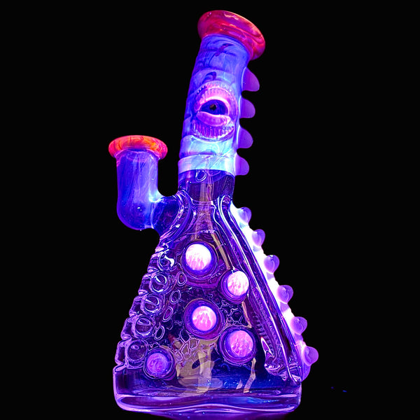 Salt Glass - Rip Flask #191 (UV) (2025)