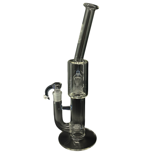 Sovereignty Glass - MGDSB (3 Line) 9.5mm 3 Cut to Mini Grid Dome Shelf Bend Neck