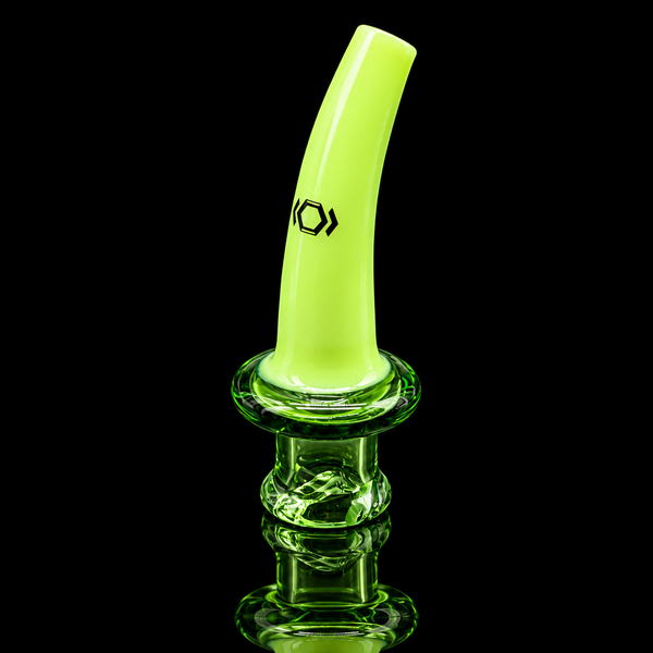 Kickback Glass - Side Straw Puffco Pivot Glass Mouthpiece
