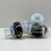GLASSHOLE x SCOMOANET - Sidecar (UV) (Black & White Scribble Tech) (2023) (Dry) Pipe