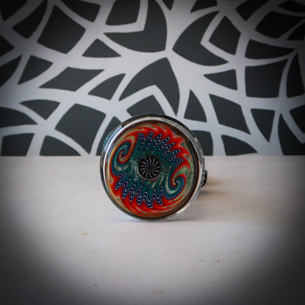 Lee Machine x Ben Birney ( Future Glass Art ) - "Yoshi" Jammer Tube (UV)