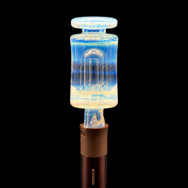 AJ Surf City Tubes - Colored Puffco Pivot Bubbler Glass Mouthpiece #1