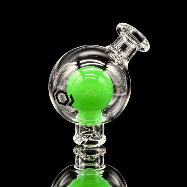 Kickback Glass - Globe Bubbler Puffco Pivot Glass Bubbler Mouthpiece