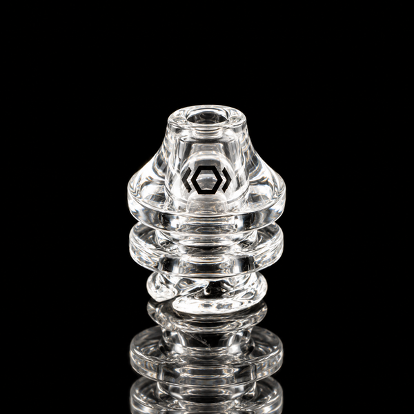 Kickback Glass - Clear Puffco Pivot Glass Mouthpiece