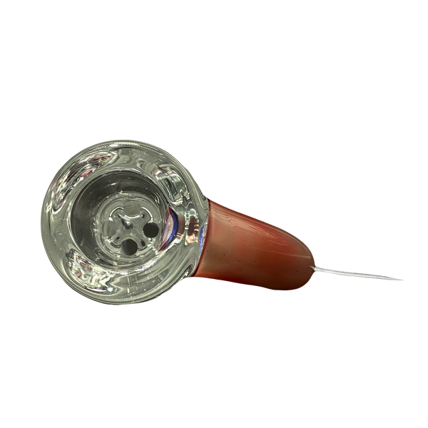 Sovereignty Glass - (Slide) [Partial Accent] Phoenix over White Satin