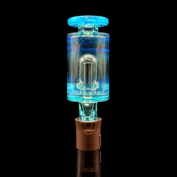 AJ Surf City Tubes - Colored Puffco Pivot Bubbler Glass Mouthpiece #2
