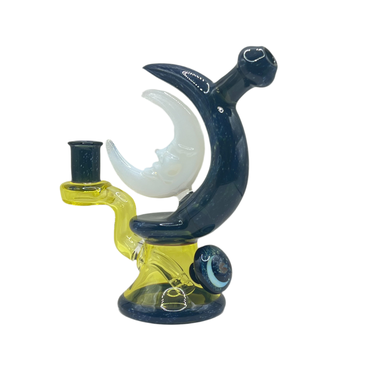 Avalon Glass - Crescent Moon (Space Tech) Rig – Bliss Glass Gallery