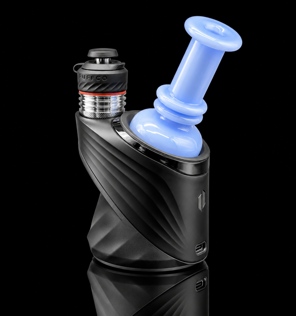 Glass Art By Shaggy - Full Color Puffco Peak Dry Glass Attachment