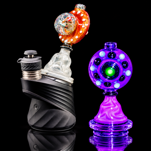 Eternal Flameworks - #2 UV Spaceship Beam Dry Glass Attachment For Puffco Peak & Peak Pro