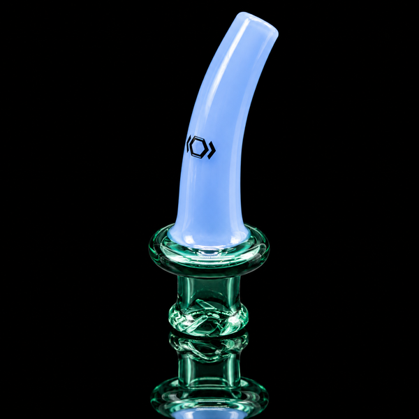 Kickback Glass - Side Straw Puffco Pivot Glass Mouthpiece
