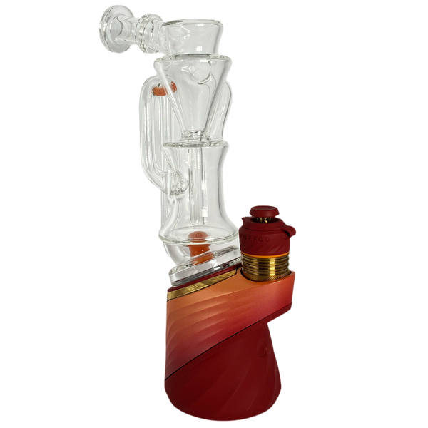 JWoerz - (PuffCo) - [Clear W/ Colored Accent Recycler (2025) & PuffCo Pro [3DXL] Day Break {Bundle}