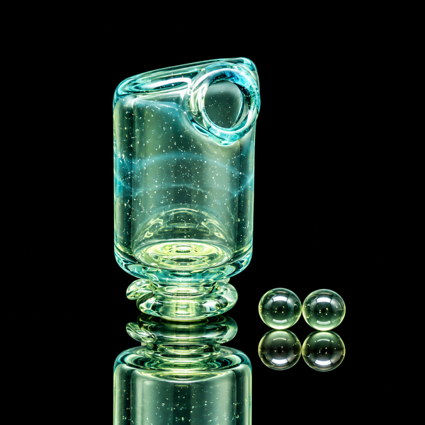 Kizmit Glass - Color Puffco Pivot Glass Mouthpiece - 20 Colors