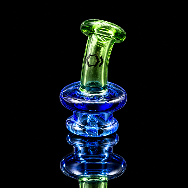 Kickback Glass - Curved Straw Puffco Pivot Glass Mouthpiece
