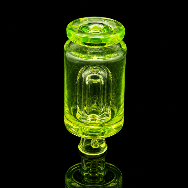 AJ Surf City Tubes - Colored Puffco Pivot Bubbler Glass Mouthpiece #6