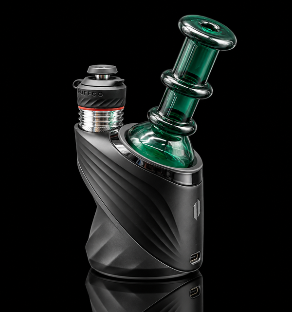 Glass Art By Shaggy - Full Color Puffco Peak Dry Glass Attachment