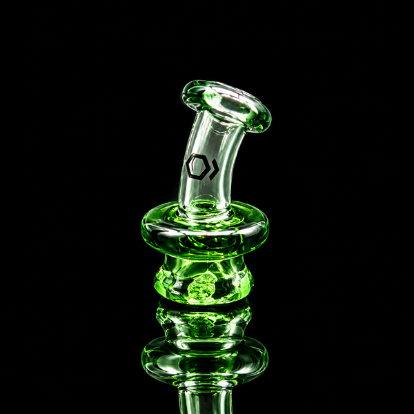 Kickback Glass - Curved Straw Puffco Pivot Glass Mouthpiece