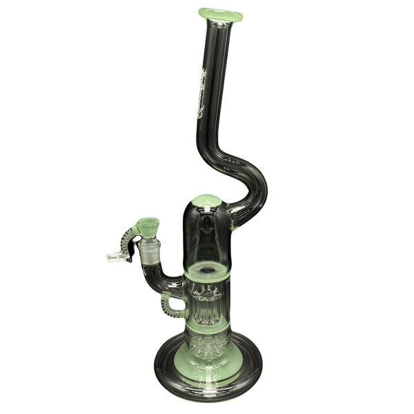 Sovereignty Glass - {Pint} Pillar [Peyote Pint Pillar] Hollow Foot Natty Neck