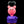 Dani Girl Glass - Crushed Opal Heart Kirby Puffco Peak Pro Joystick