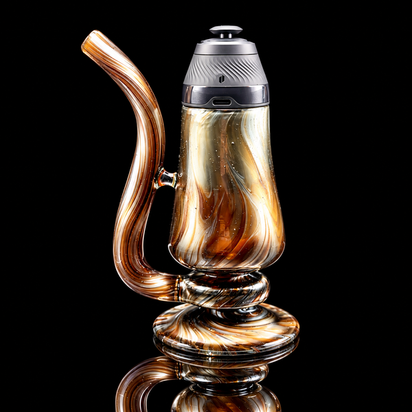 Eternal Flameworks - UV Electrum Puffco Proxy Glass Pipe