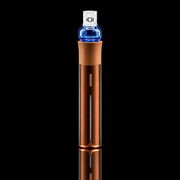 Kickback Glass - Honeycomb Puffco Pivot Glass Mouthpiece