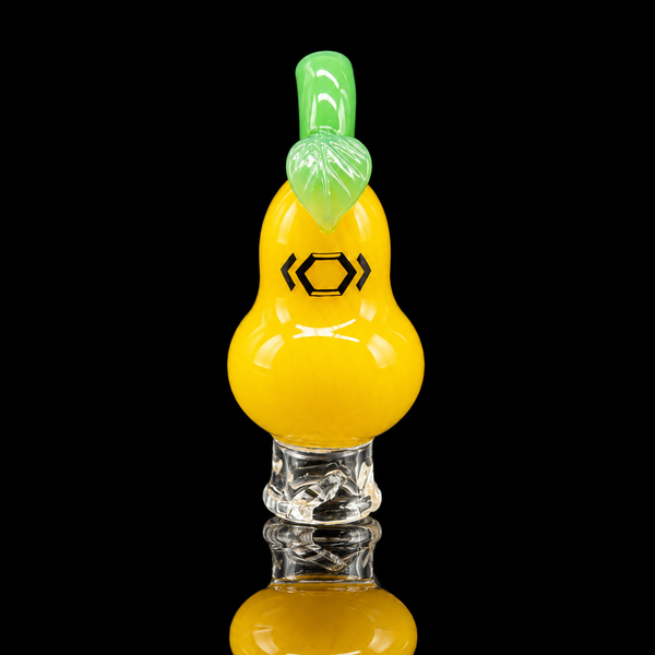 Kickback Glass - Pear Puffco Pivot Glass Mouthpiece