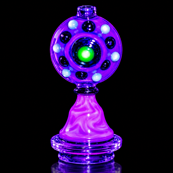 Eternal Flameworks - #2 UV Spaceship Beam Dry Glass Attachment For Puffco Peak & Peak Pro