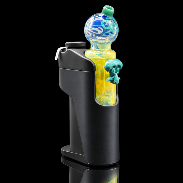 Garner Glass - Squid ward Bikini Bottom Tech Wet Dr. Dabber Switch GO Glass Attachment