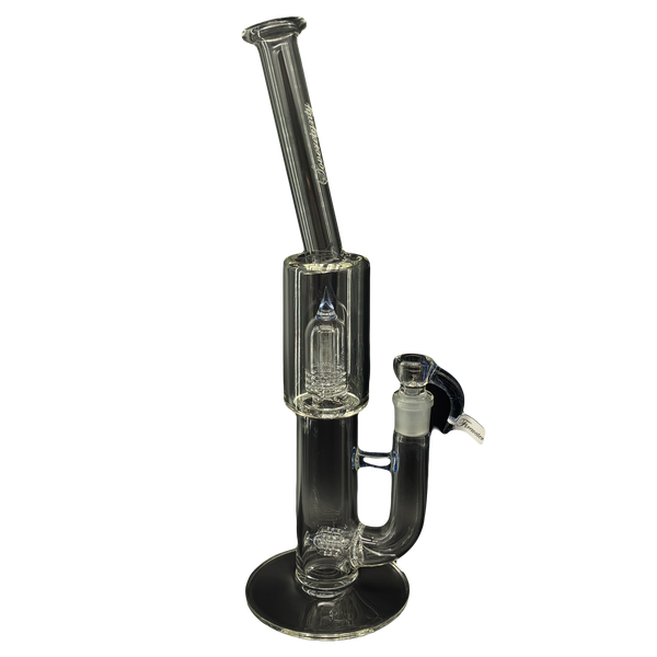 Sovereignty Glass - MGDSB (3 Line) 9.5mm 3 Cut to Mini Grid Dome Shelf Bend Neck