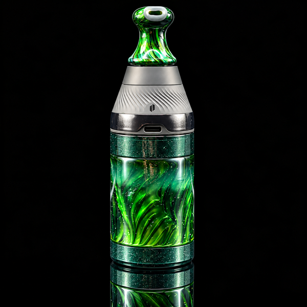 Eternal Flameworks - Flaming Electrum Puffco Proxy Core Cup & Mouthpiece Set