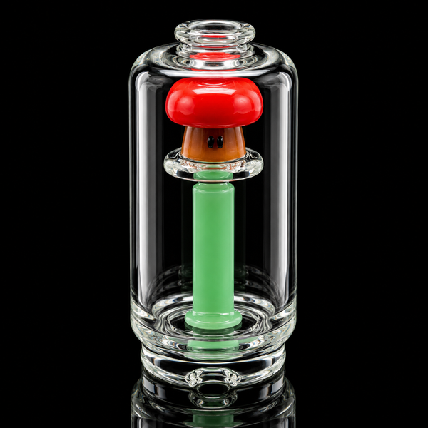 Empire Glassworks - Mushroom Wet Puffco Peak Glass Attachment