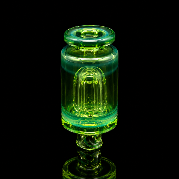AJ Surf City Tubes - Colored Puffco Pivot Bubbler Glass Mouthpiece #5