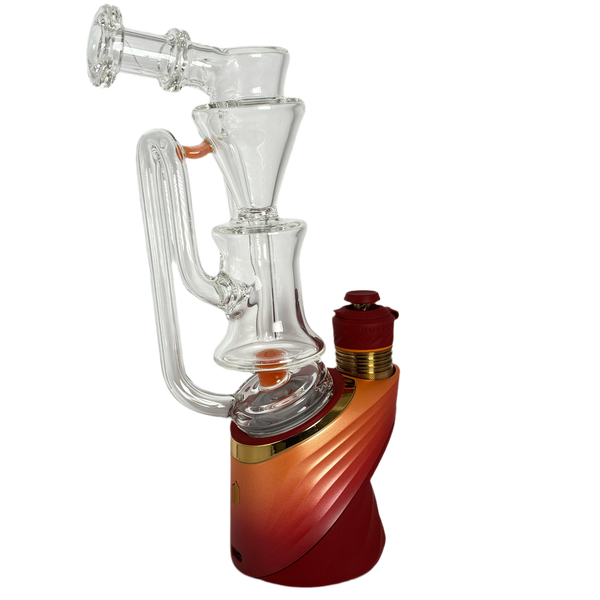 JWoerz - (PuffCo) - [Clear W/ Colored Accent Recycler (2025) & PuffCo Pro [3DXL] Day Break {Bundle}