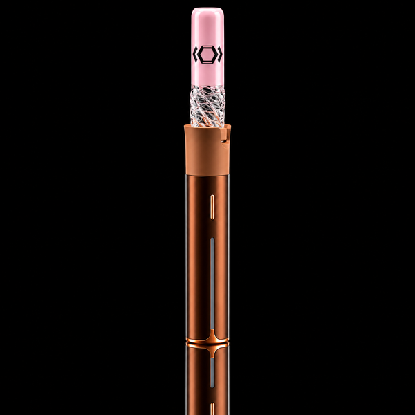 Kickback Glass - Color Straw Puffco Pivot Glass Mouthpiece
