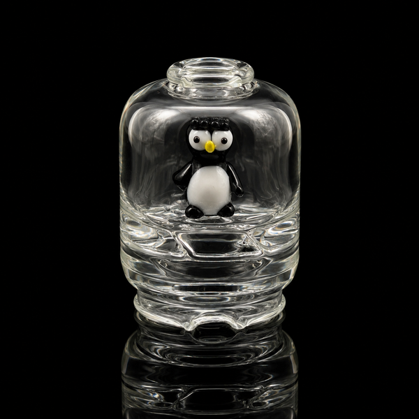 Empire Glassworks - Penguin Dry Puffco Peak Attachment