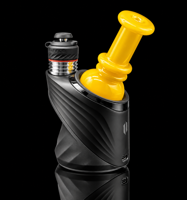 Glass Art By Shaggy - Full Color Puffco Peak Dry Glass Attachment