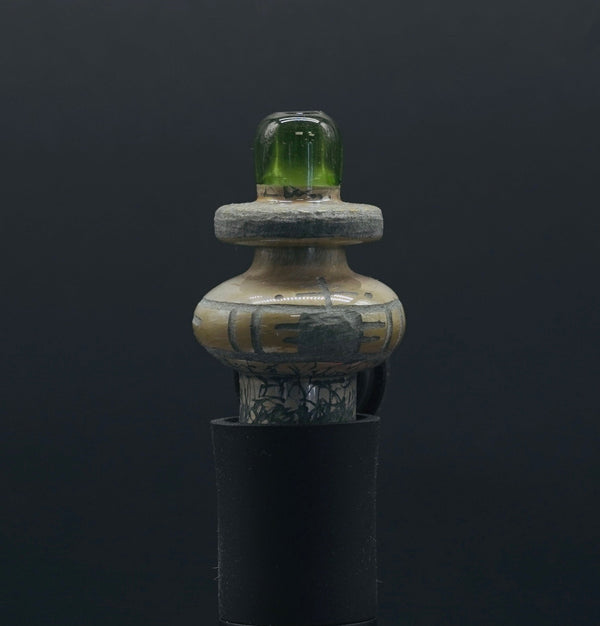 Corki Glass - Engraved Bubble Pivot Mouthpiece