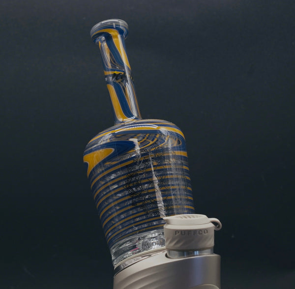 IDab Glass - Henny Bottle Puffco Peak Pro Glass Attachment