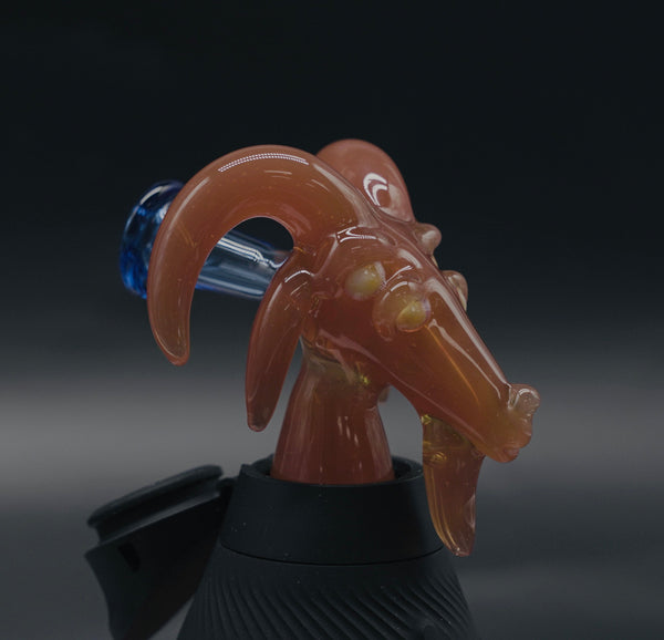 MCS Glass - Quad eyed Goat Puffco Proxy Core Mouthpiece